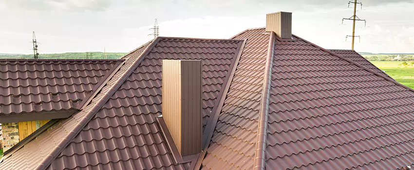 Residential Chimney Flashing Restoration in Shirley, NY