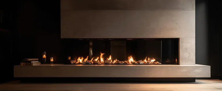 Gas Fireplace Ember Bed Design Services in Shirley, New York