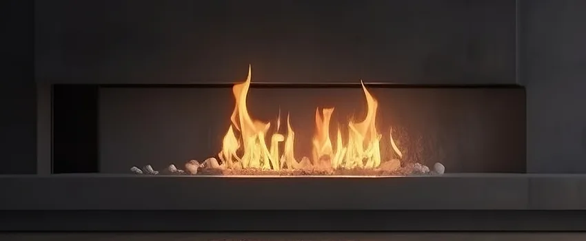 B-Vent Gas Fireplace Installation in Shirley, NY
