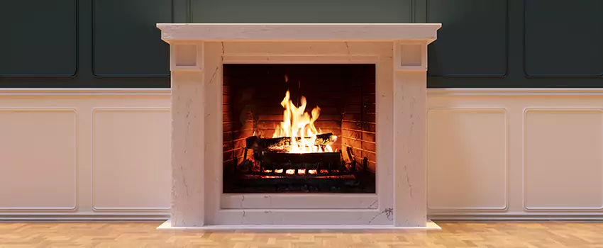 Open Flame Wood-Burning Fireplace Installation Services in Shirley, New York