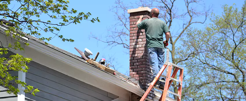 Vinyl and PVC Chimney Flashing Installation in Shirley, NY