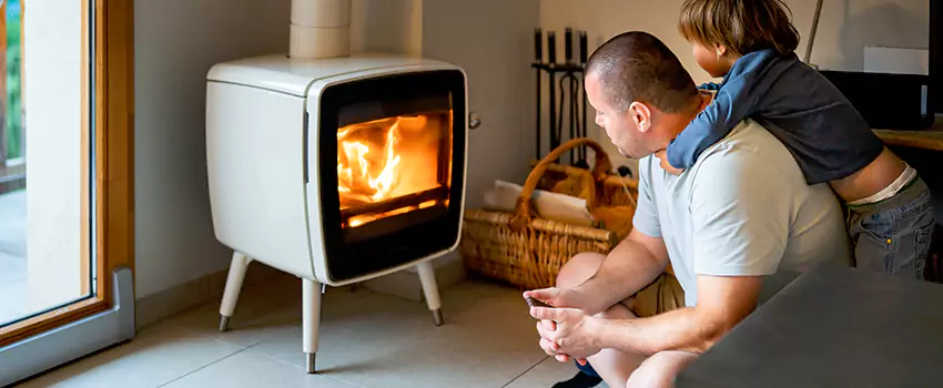 Pacific Energy Zero-Clearance Fireplace Replacement in Shirley, NY